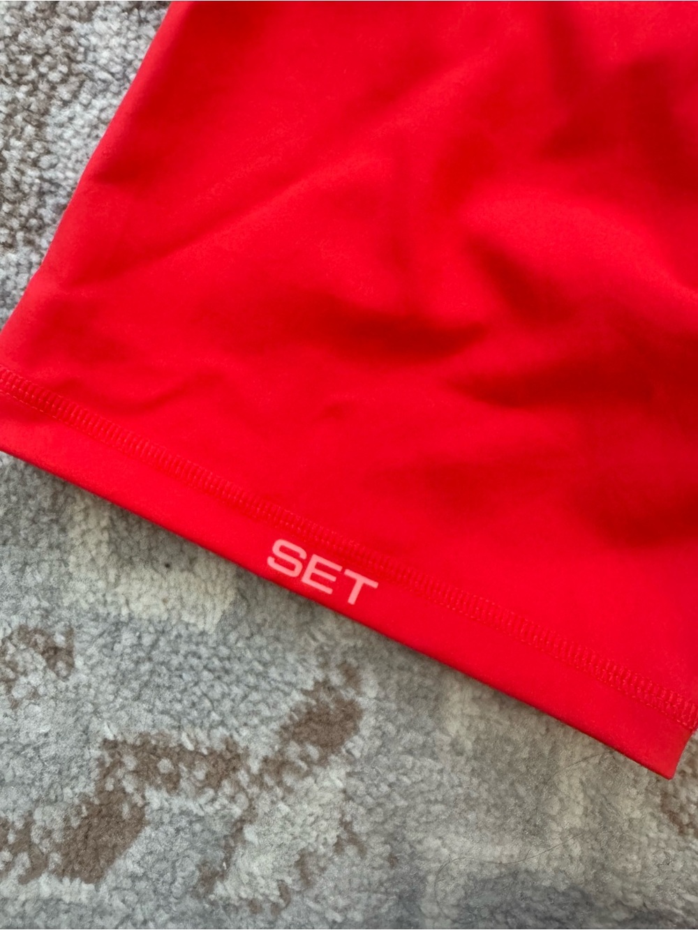 SET Active Resort Maraschino Cherry Top & Biker Shorts Set - Picture 8 of 8